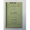 Original Ex Military User Handbook for SAS Land Rover Pink Panther No 22205