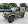 Very Nice As Released Ex Military Land Rover Defender 90 RHD Soft Top For Sale