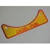 Diesel Fuel Instruction Plate Genuine 502951 G